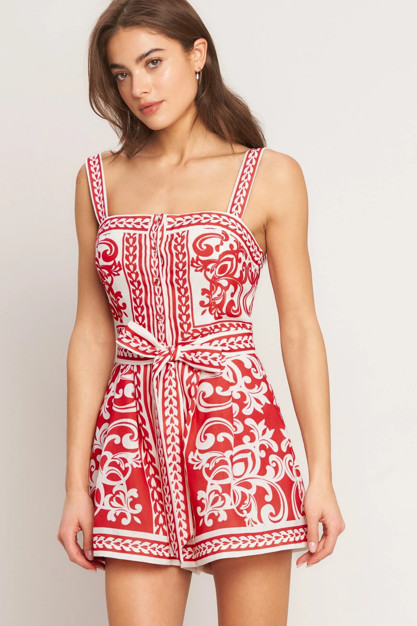 EURO SUMMER WOVEN ROMPER - FINAL SALE - Image 2