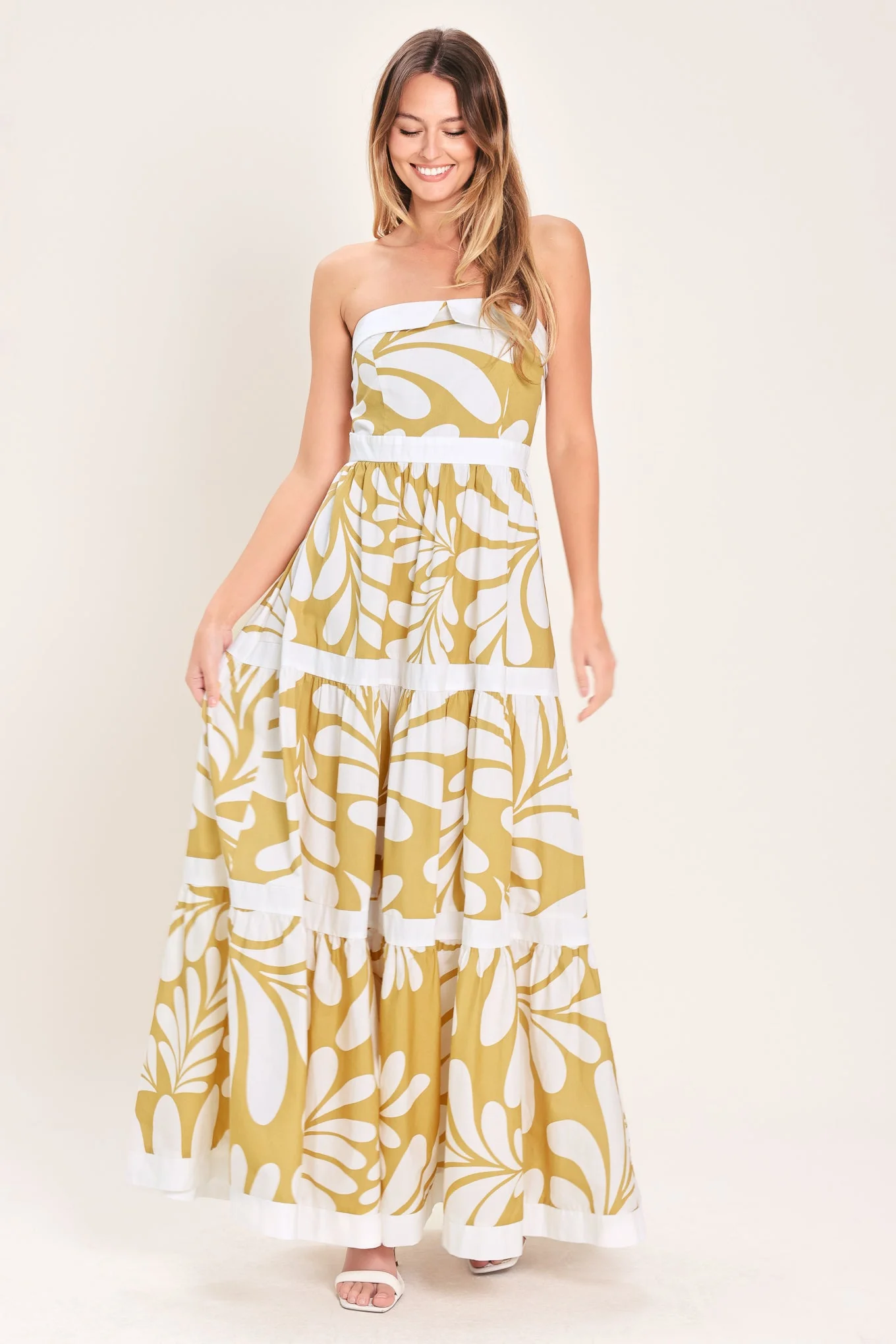 GOOD DAY STRAPLESS MAXI DRESS