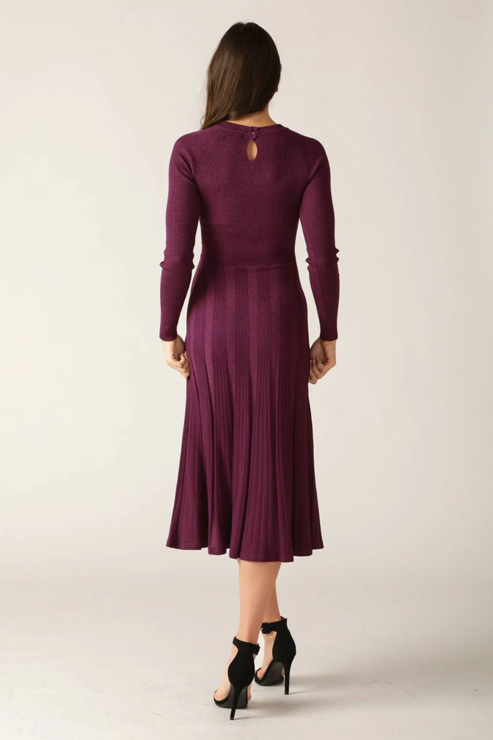 HIGH STANDARDS SWEATER MIDI DRESS - Image 14
