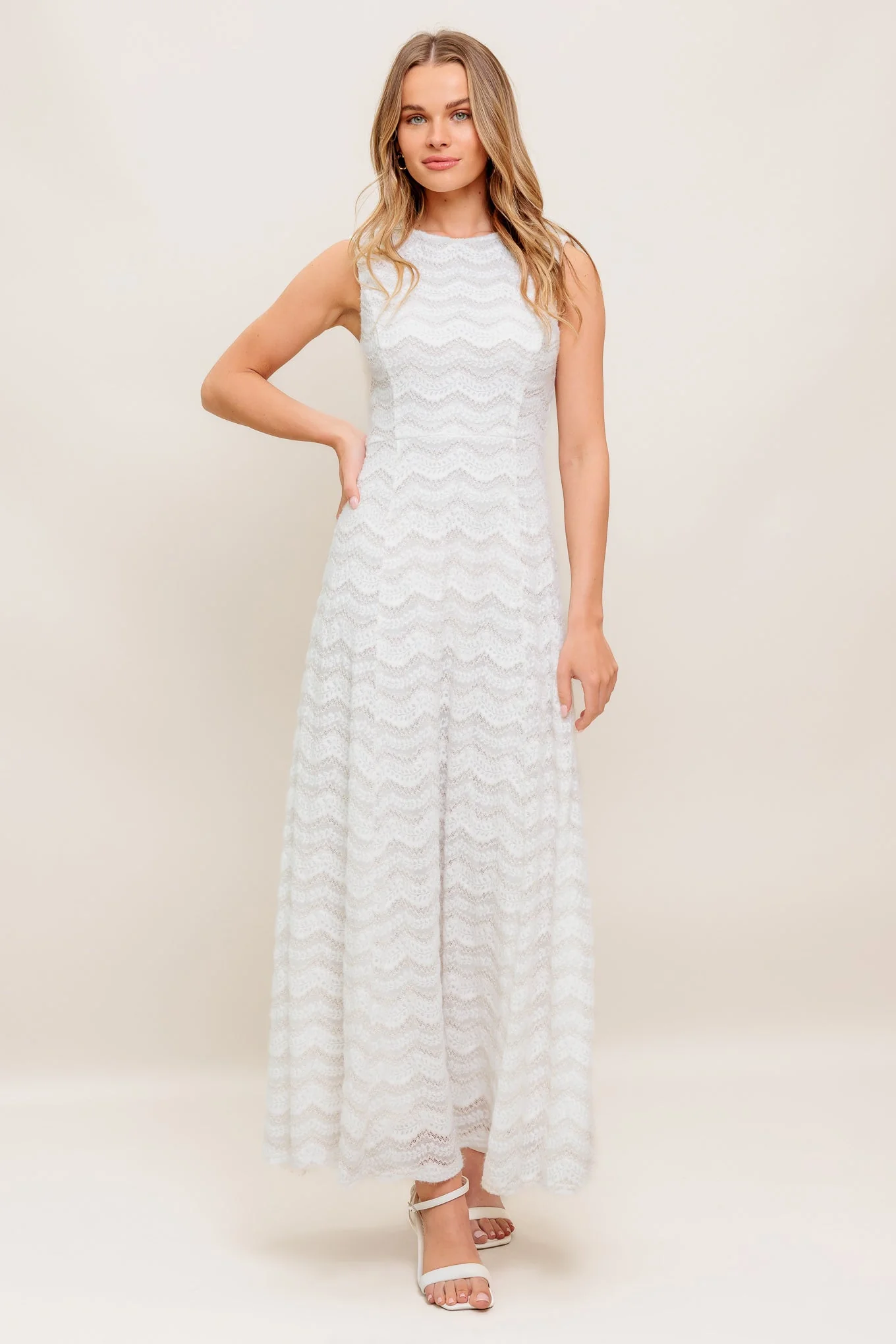 LANDRY LACE MAXI DRESS
