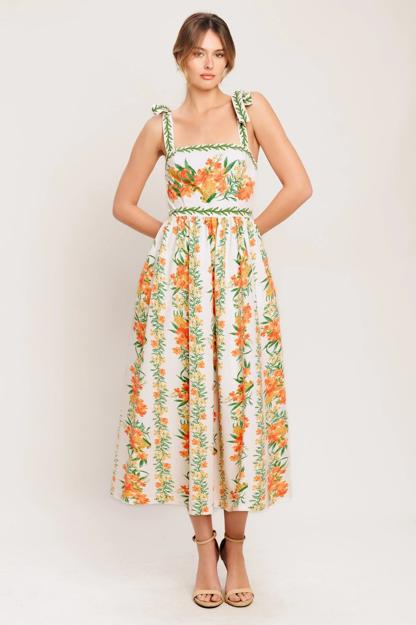 MARIGOLD BREEZE MIDI DRESS - FINAL SALE - Image 2