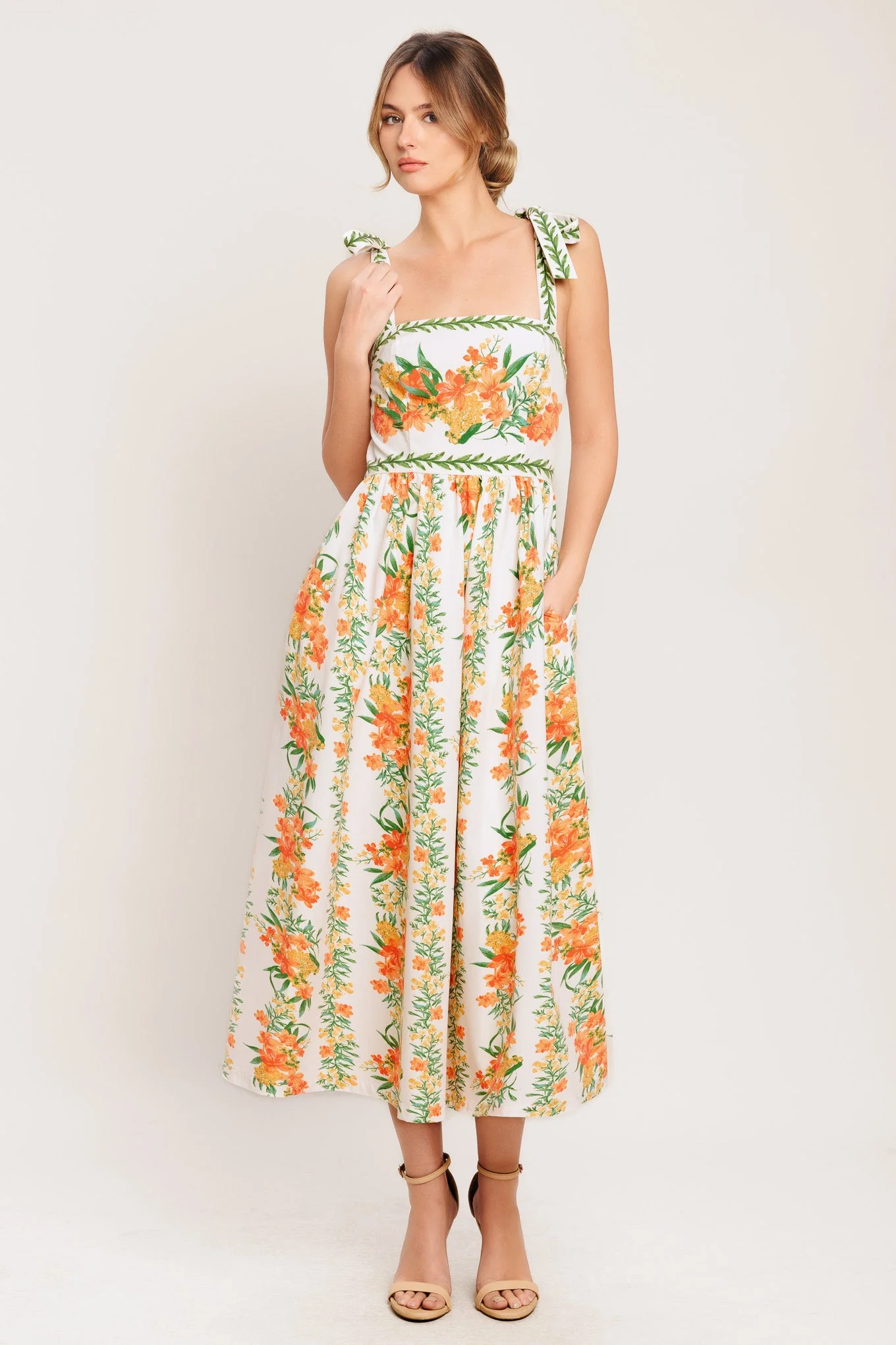 MARIGOLD BREEZE MIDI DRESS - FINAL SALE - Image 4