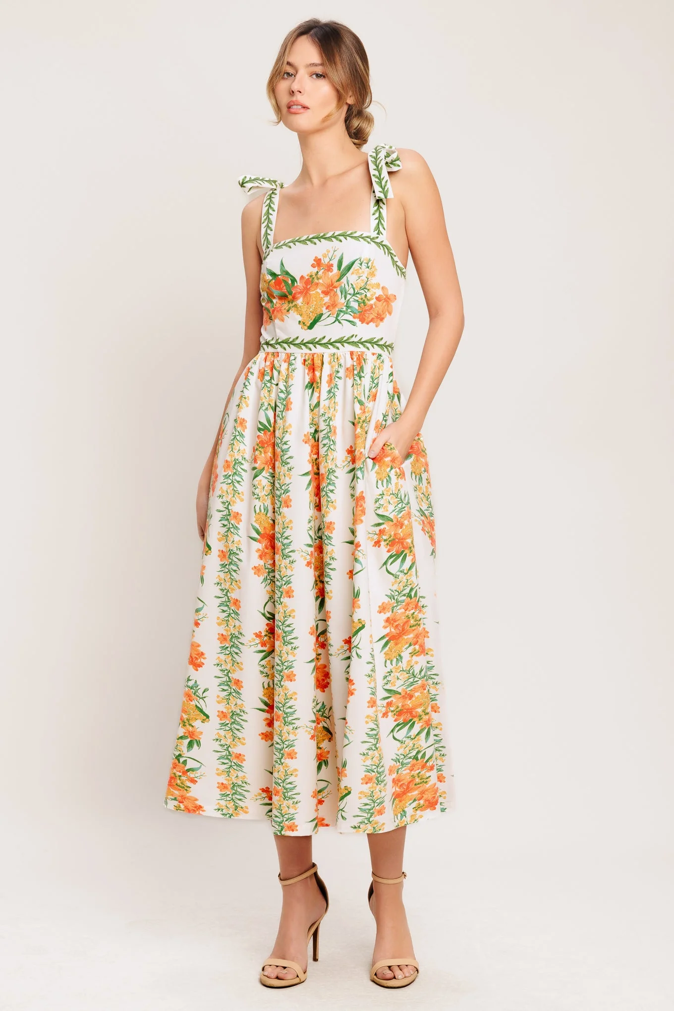 MARIGOLD BREEZE MIDI DRESS - FINAL SALE - Image 6