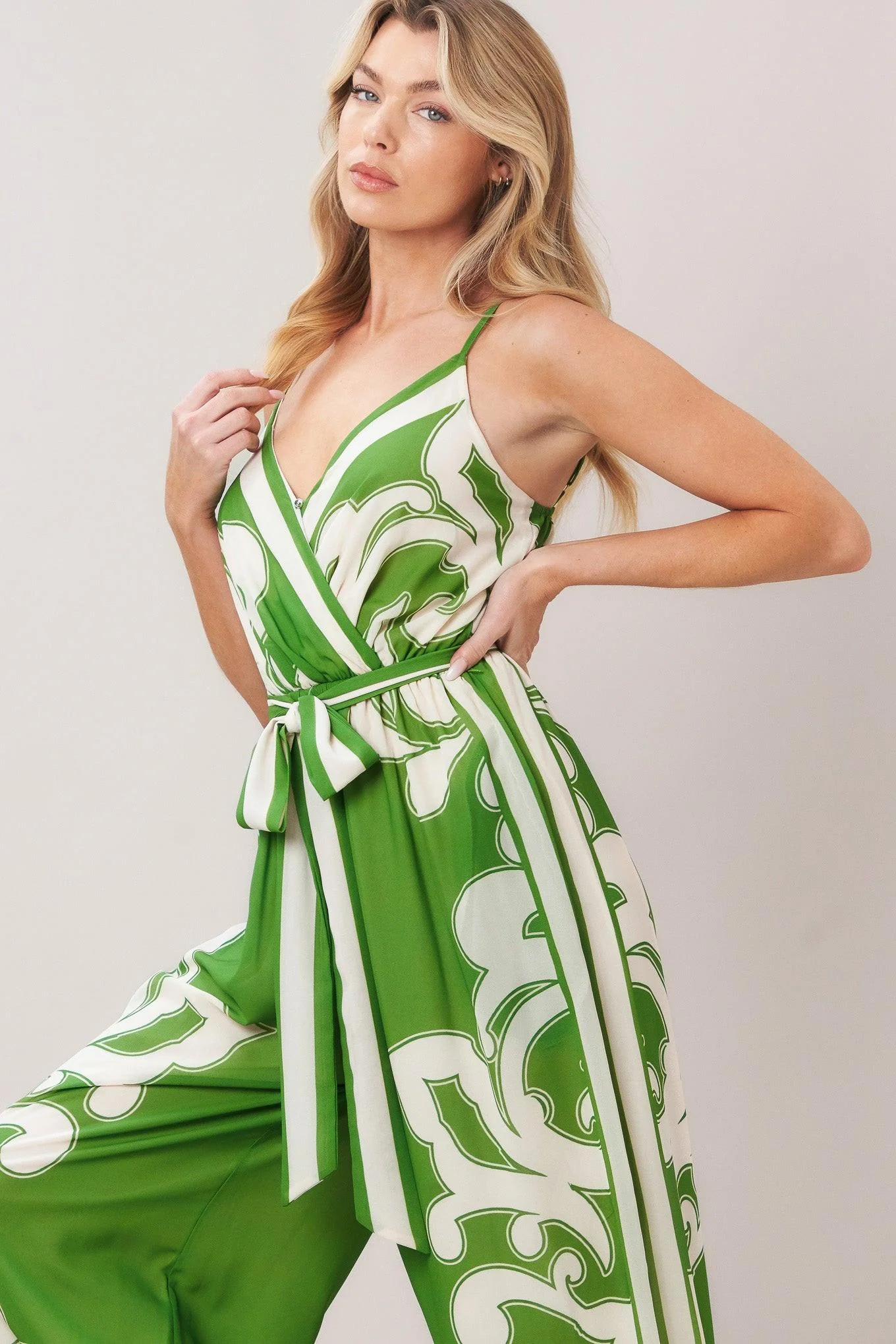 PALAZZO MUSE GREEN JUMPSUIT - Image 5
