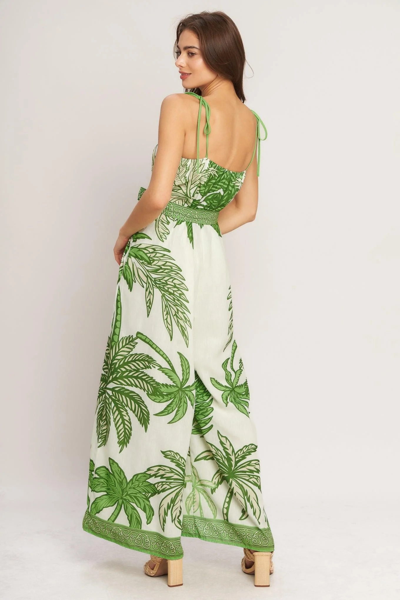 PALM LUXE WIDE LEG JUMPSUIT - Image 2