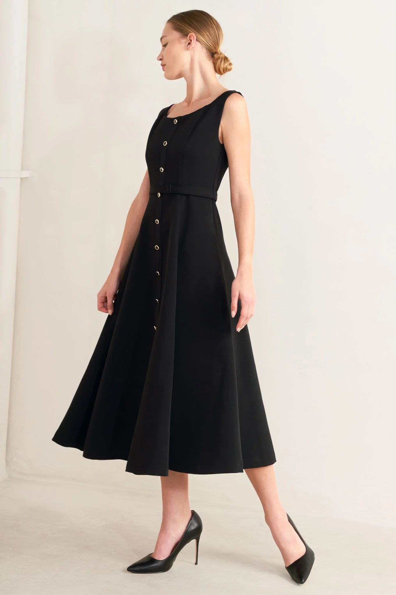 PARIS AFTER DARK MIDI DRESS - FINAL SALE - Image 9