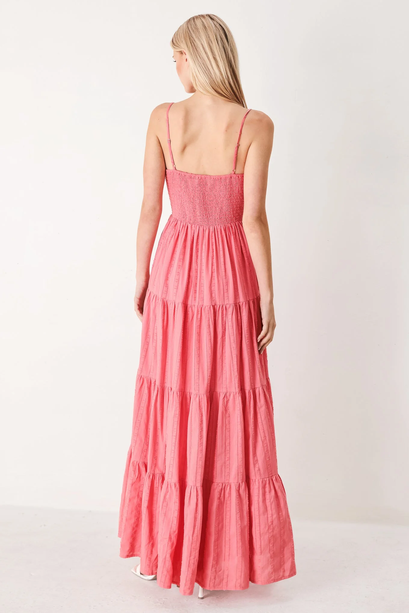 SWEET ESCAPE PINK CRANBERRY MAXI DRESS - Image 6